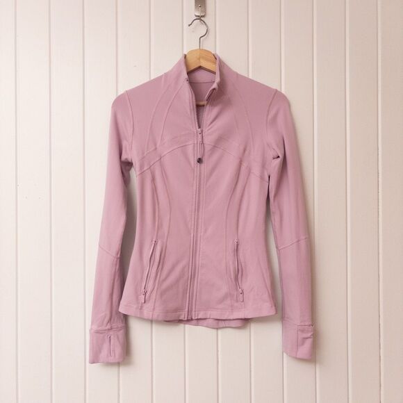 Lululemon Define Jacket Luon Pink Peony Size 4 - Picture 2 of 9